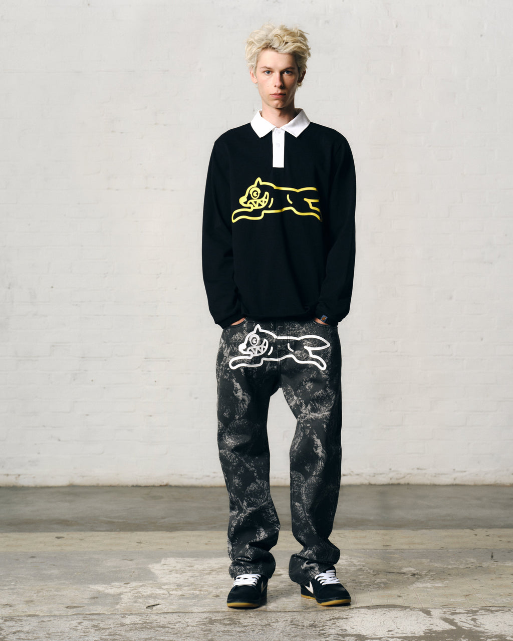 RUNNING DOG RUGBY SHIRT