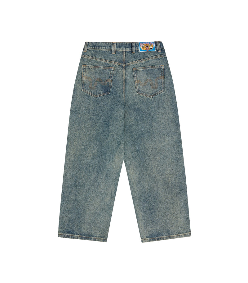 RUNNING DOG TRIPLE SCOOP DENIM PANT