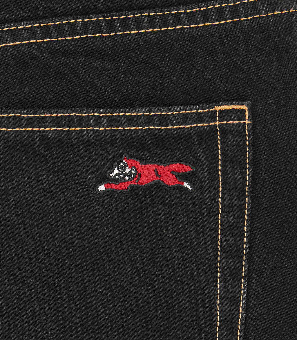 ICECREAM Small running dog double scoop denim pant