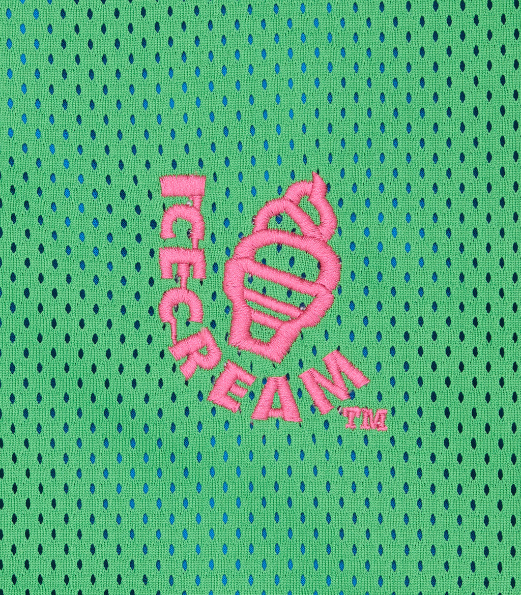 ICECREAM Soft serve layered mesh track top