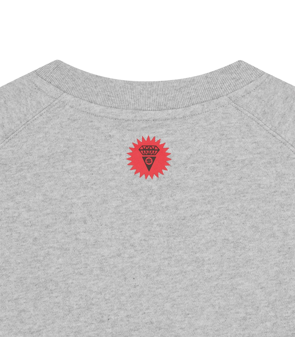 SPRAY PAINT RUNNING DOG CREWNECK