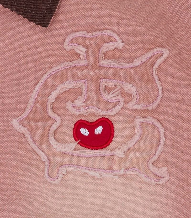 ICECREAM Team IC cropped work jacket pink
