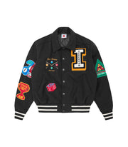 ICECREAM Trick shot collared varsity jacket