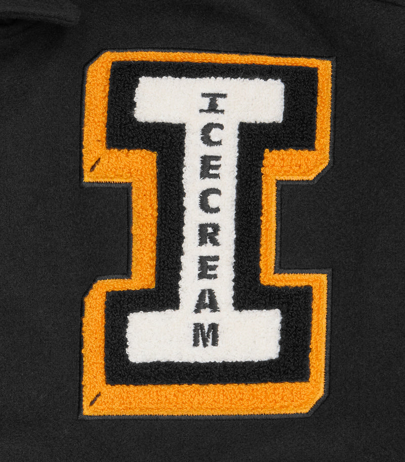 ICECREAM Trick shot collared varsity jacket