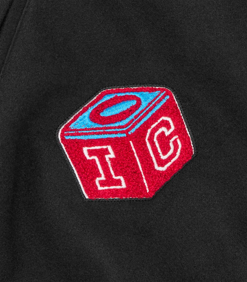 ICECREAM Trick shot collared varsity jacket