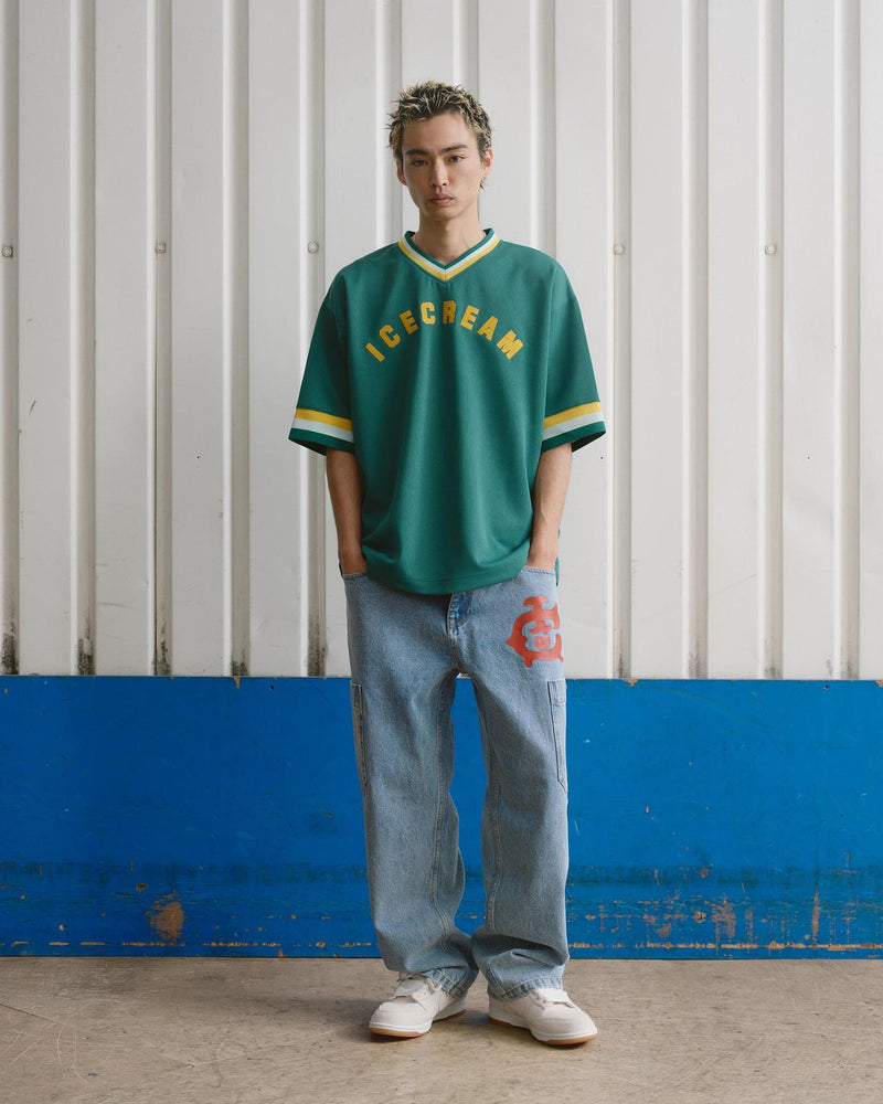 ICECREAM V-neck sports jersey