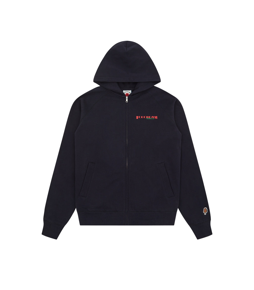 ICECREAM Waitress zip through hoodie