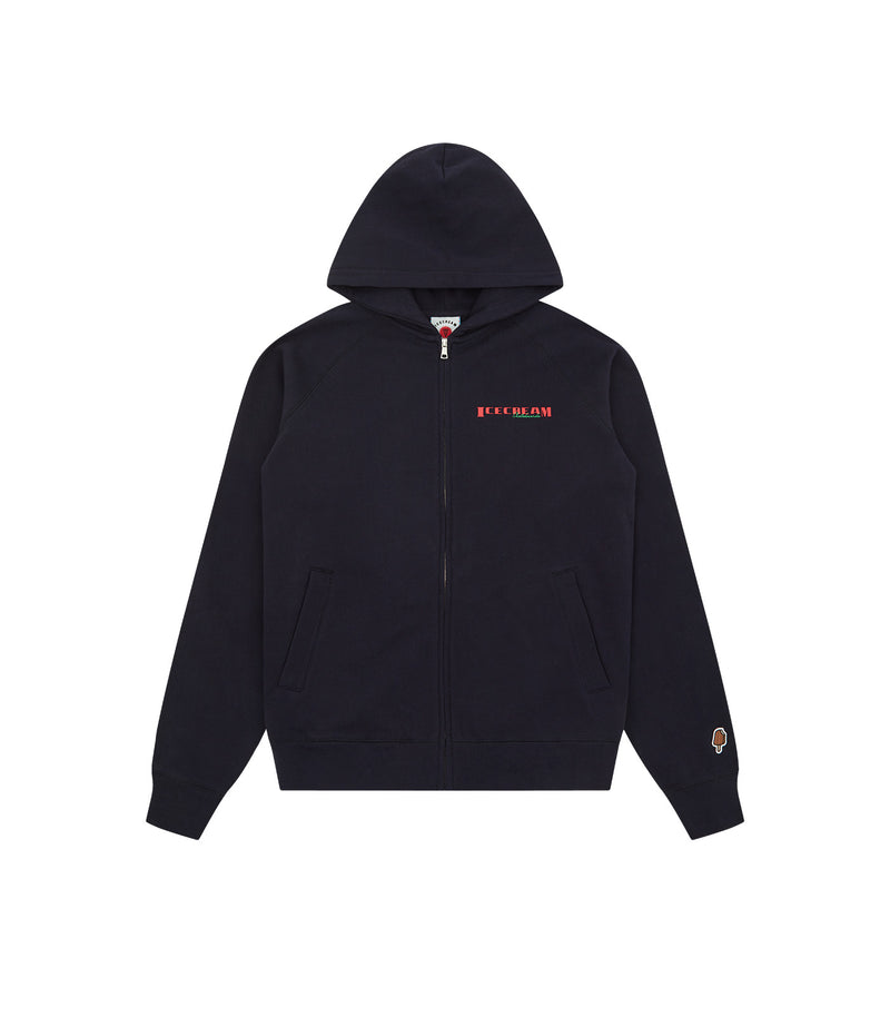 ICECREAM Waitress zip through hoodie