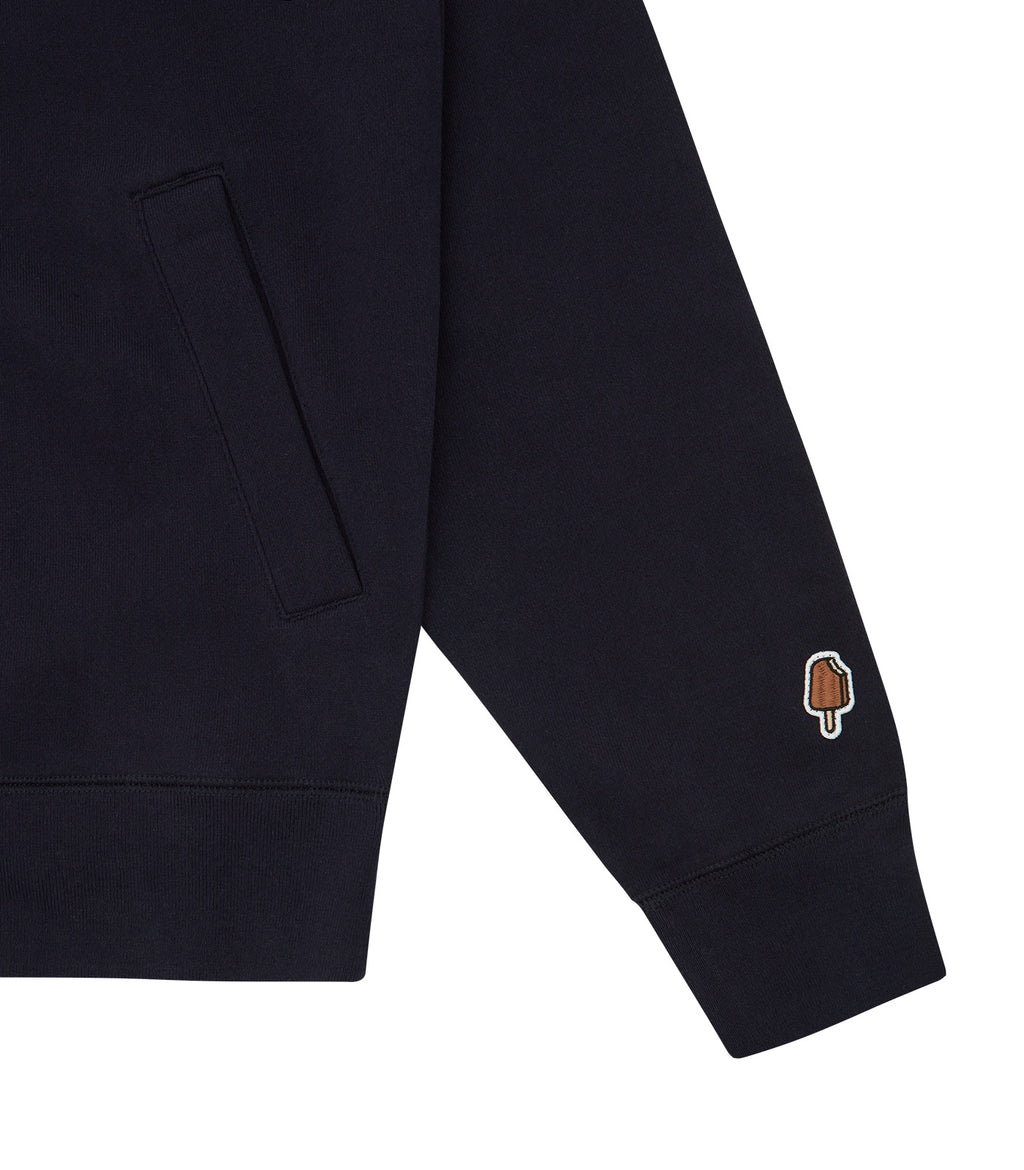 ICECREAM Waitress zip through hoodie