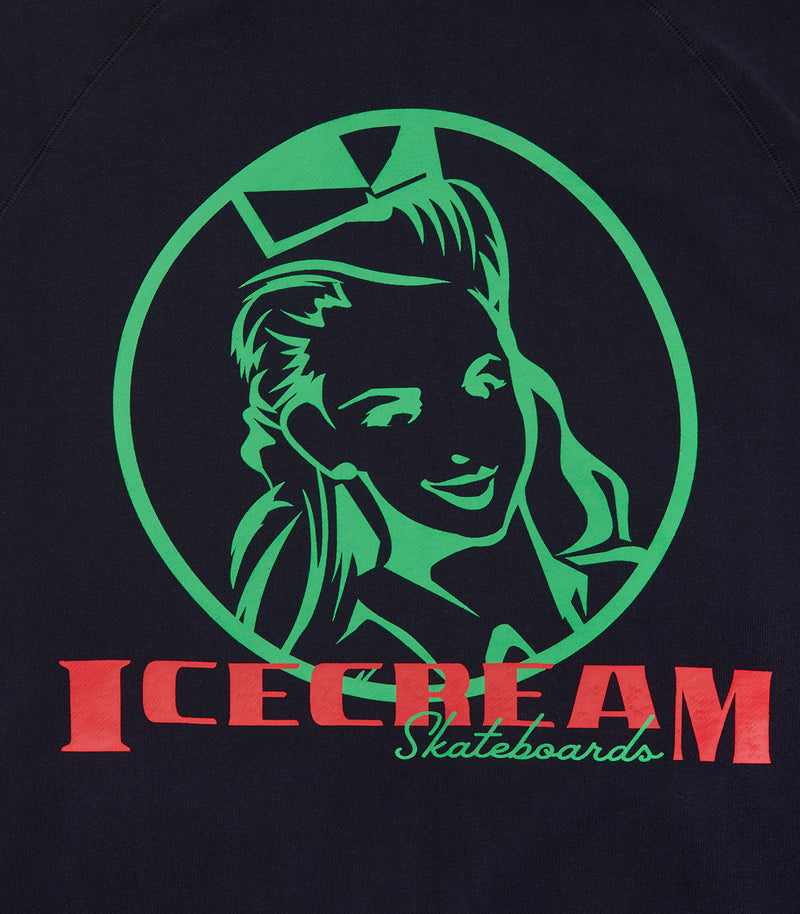 ICECREAM Waitress zip through hoodie