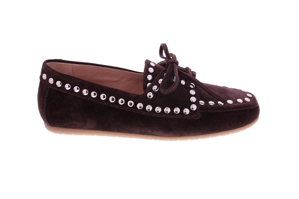 KENNEL & SCHMENGER Boat shoes dark brown suede - Shop at Monar Antwerp