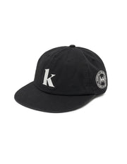 KOMPAKT RECORD BAR "K" 6 panel cotton cap