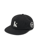 "K" 6 PANEL COTTON CAP