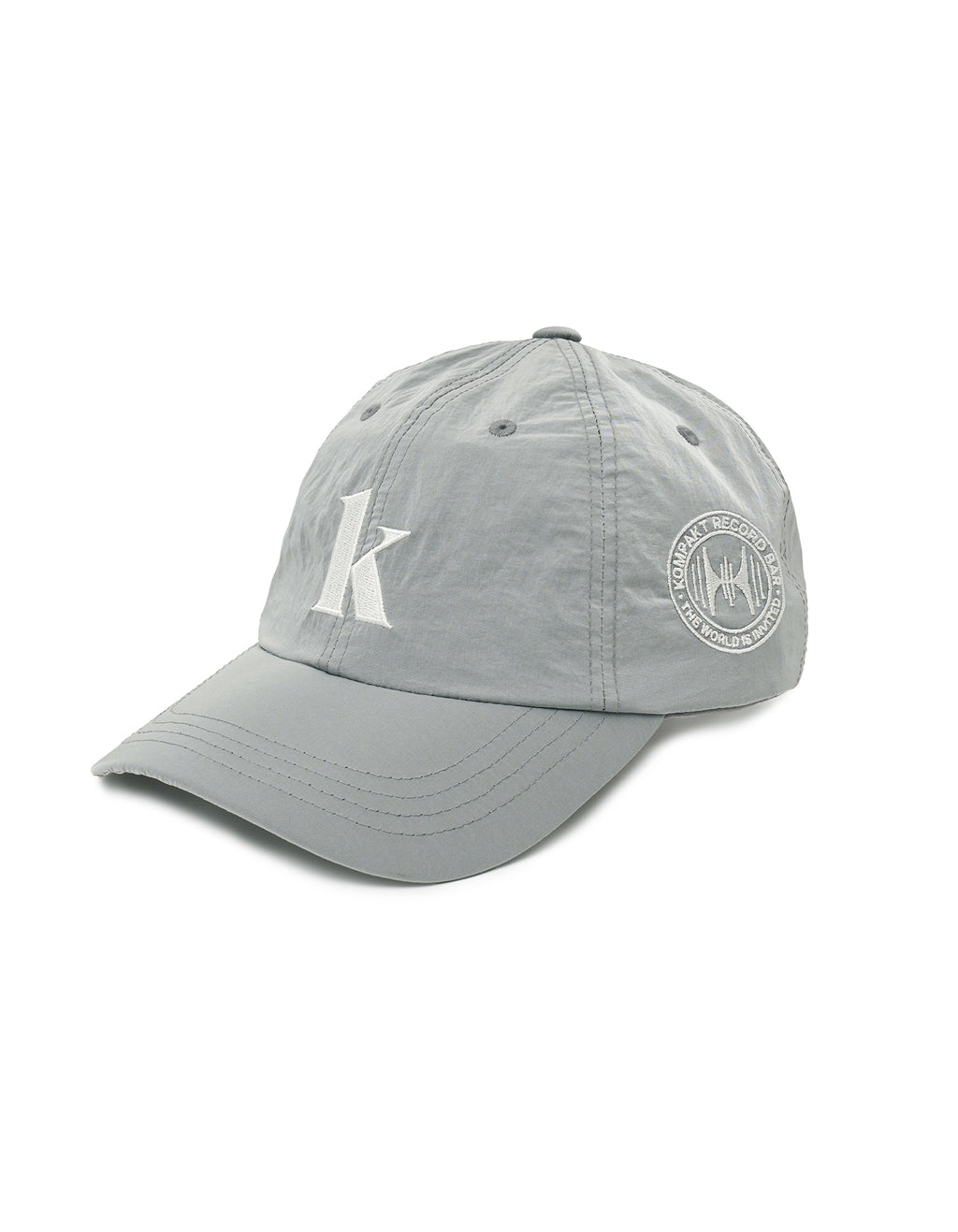 "K" CURVED 6 PANEL CAP