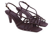 LOLA CRUZ Sandals dark brown - Shop at Monar Antwerp