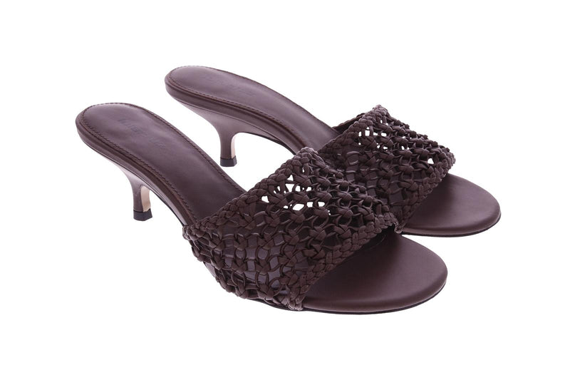 LOLA CRUZ Sandals dark brown - Shop at Monar Antwerp