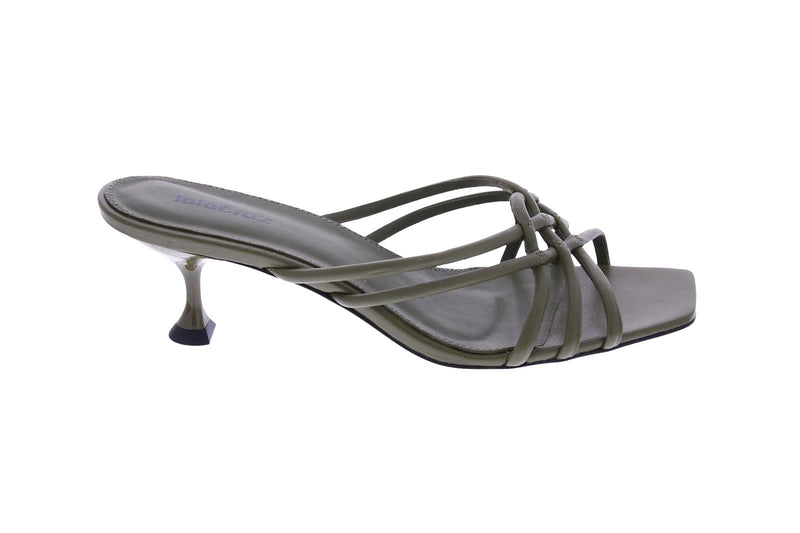 LOLA CRUZ Sandals kaki green