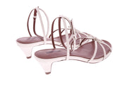 LOLA CRUZ Sandals off white leather - Shop at Monar Antwerp