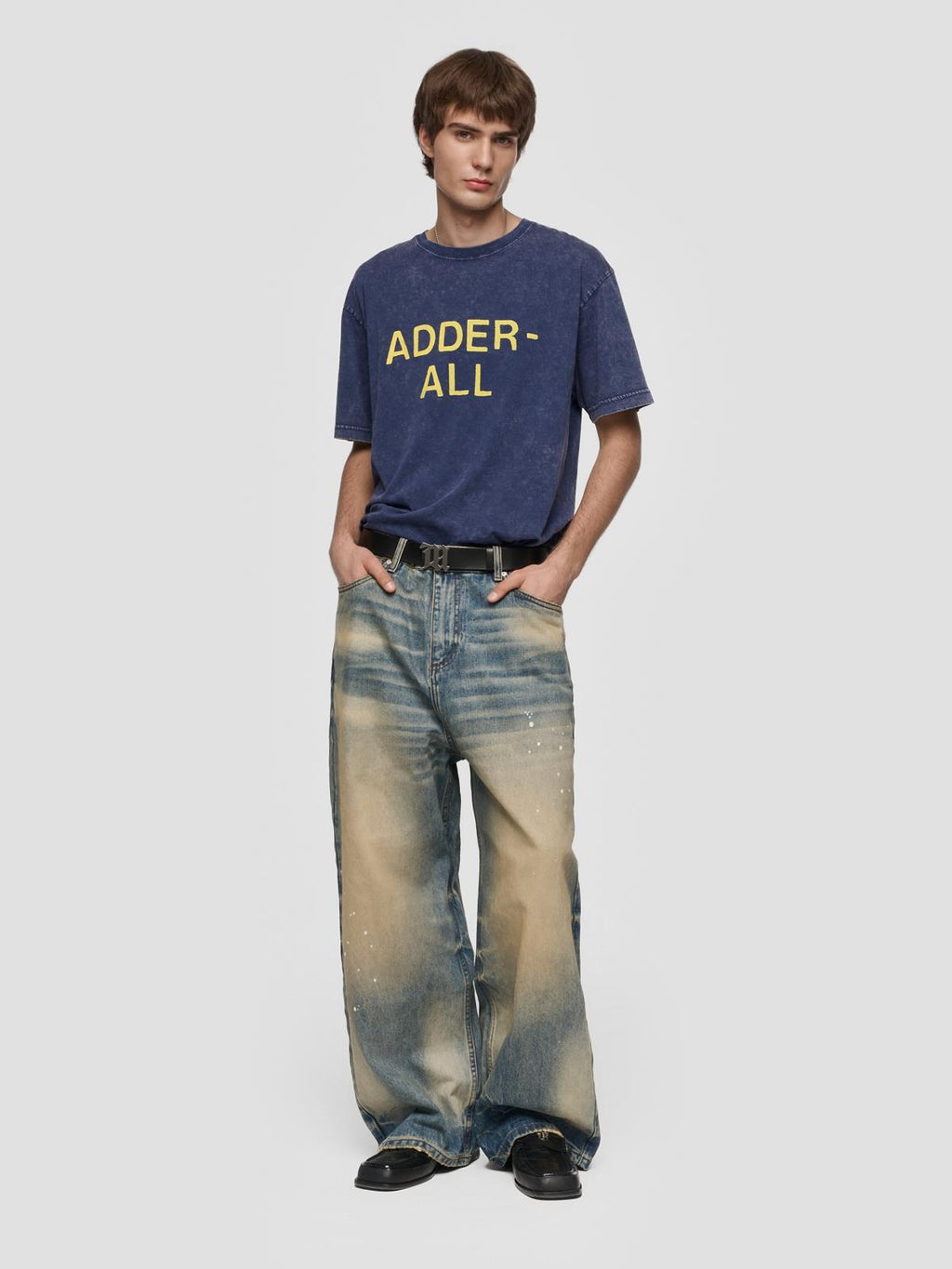 MISBHV Baggy denim trousers dirt