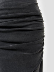 MISBHV Community fitted dress black
