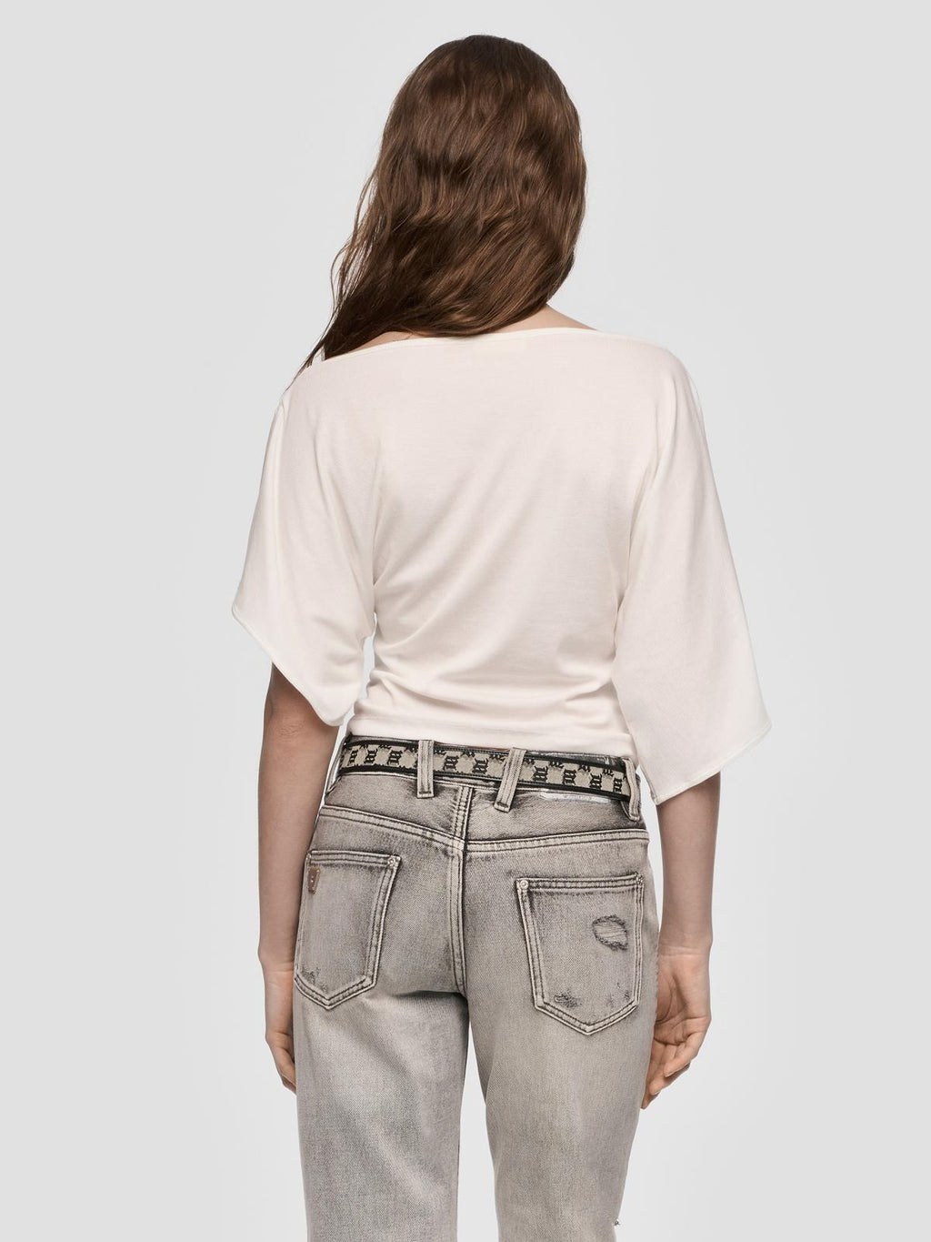 MISBHV Hollywood baby top white