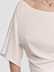 MISBHV Hollywood baby top white