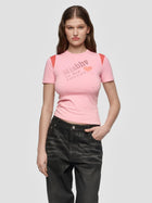 MISBHV Logo fitted t-shirt pink