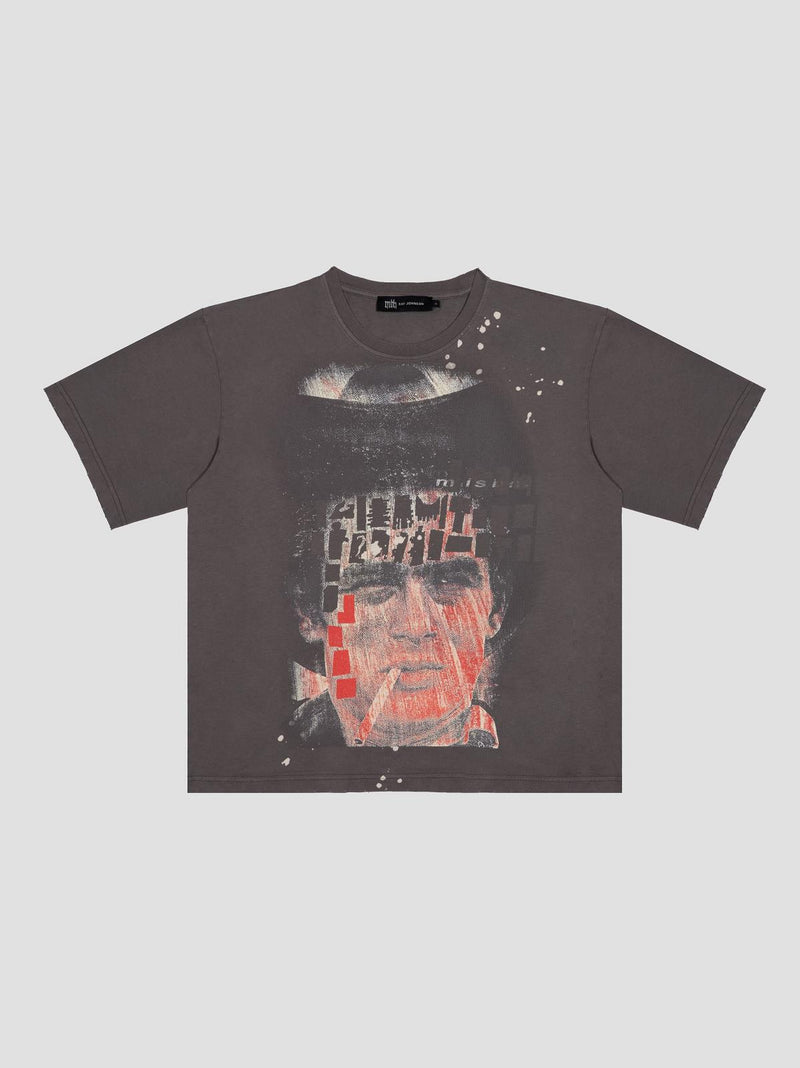 MISBHV Ray Johnson James Dean t-shirt washed grey