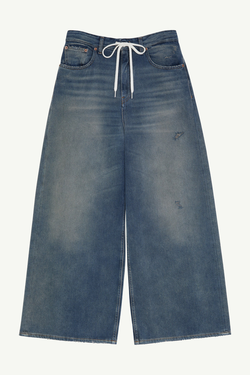 DRAWSTRING JEANS