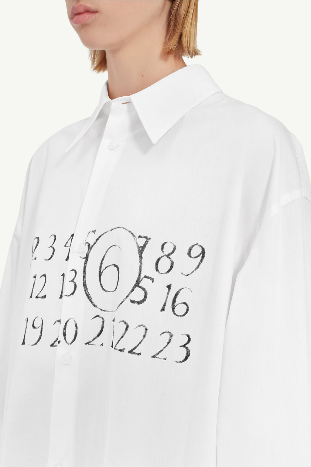 NUMERIC SHIRT DRESS