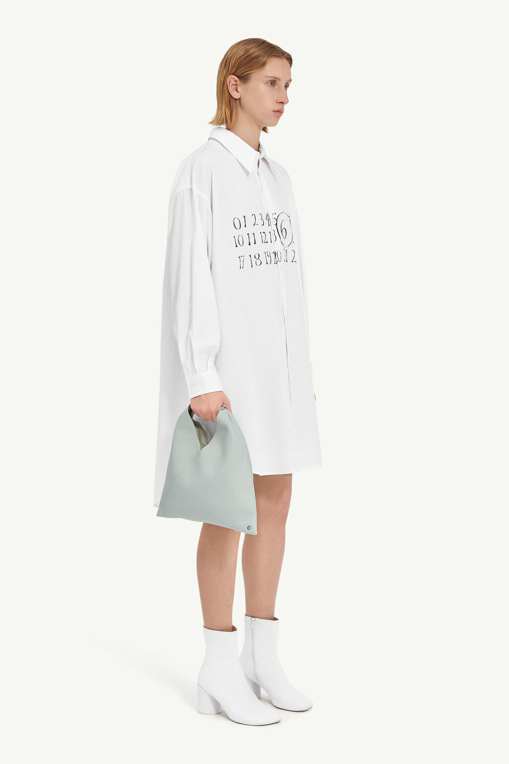 NUMERIC SHIRT DRESS