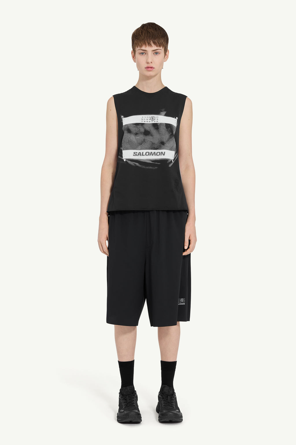 ABSTRACT PRINT T-SHIRT