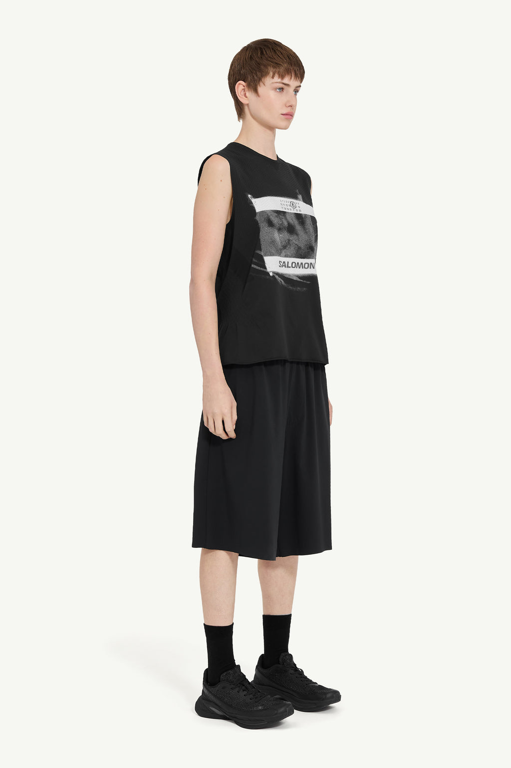 ABSTRACT PRINT T-SHIRT