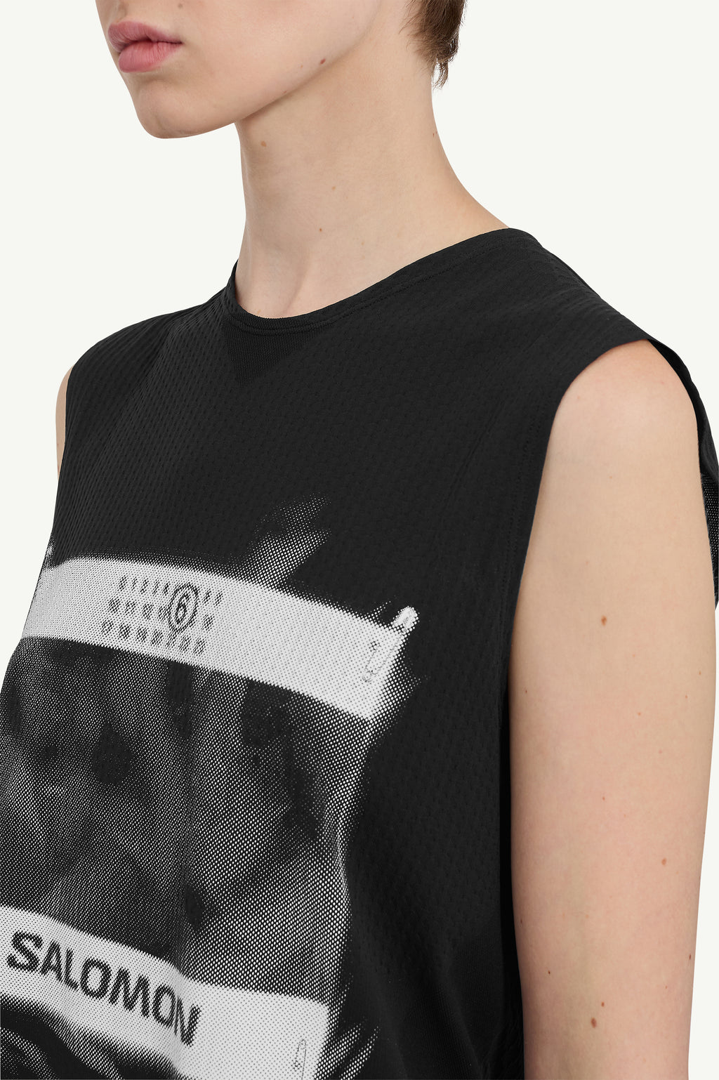 ABSTRACT PRINT T-SHIRT