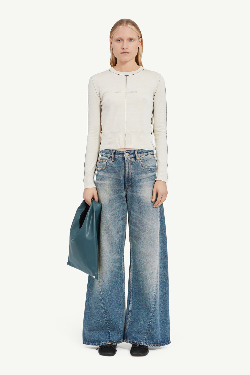 WIDE LEG JEANS