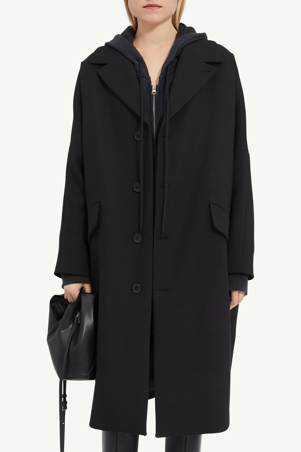 WOOL GABARDINE COAT