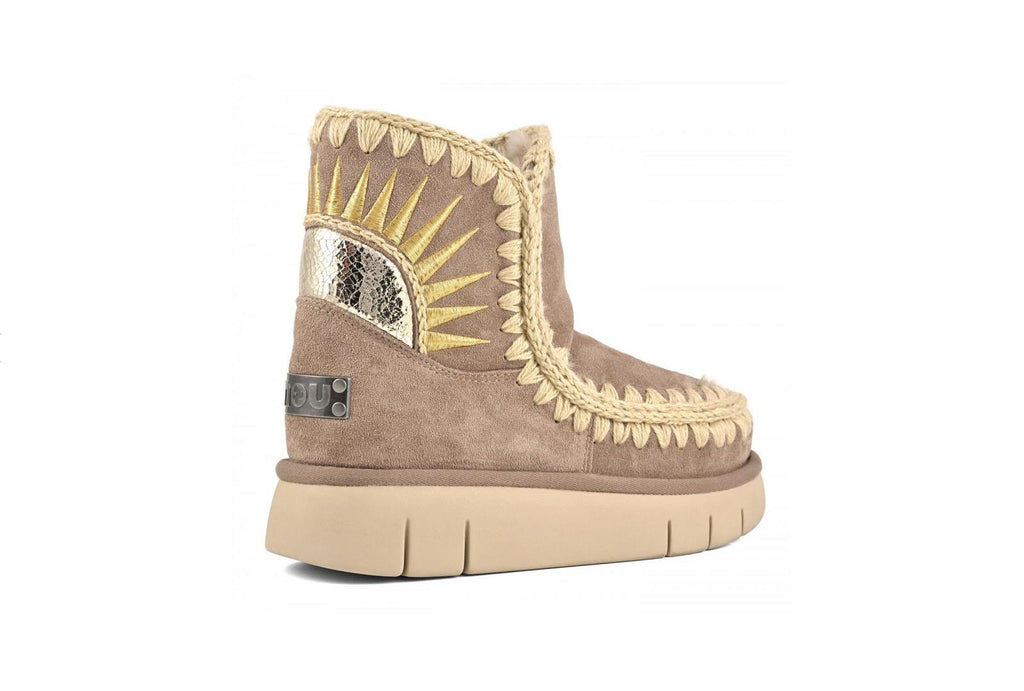 MOU FOOTWEAR Eskimo bounce sun & moon elephant grey