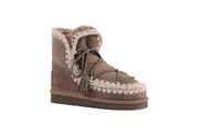 MOU FOOTWEAR Eskimo scoubidou lace brown pepper