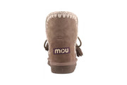 MOU FOOTWEAR Eskimo scoubidou lace brown pepper