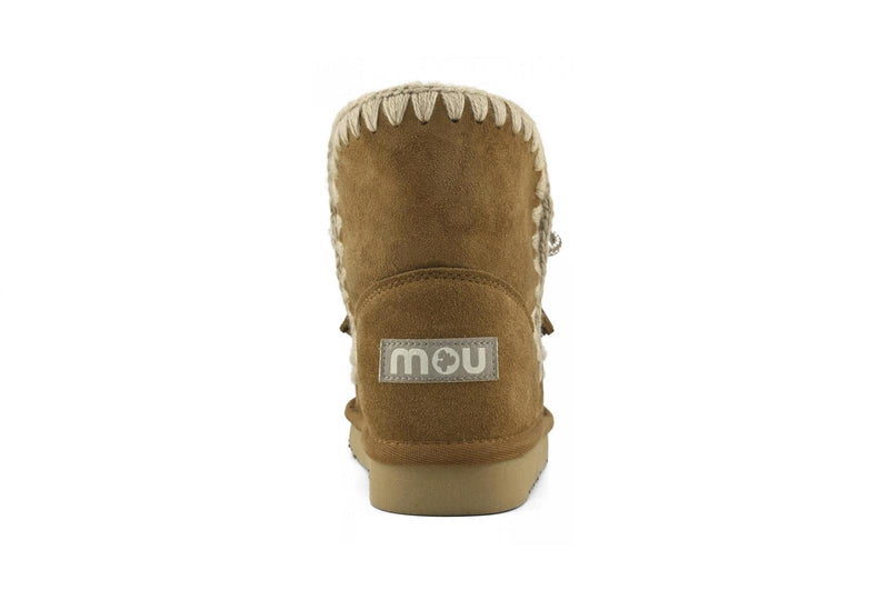 MOU FOOTWEAR Eskimo scoubidou lace cognac