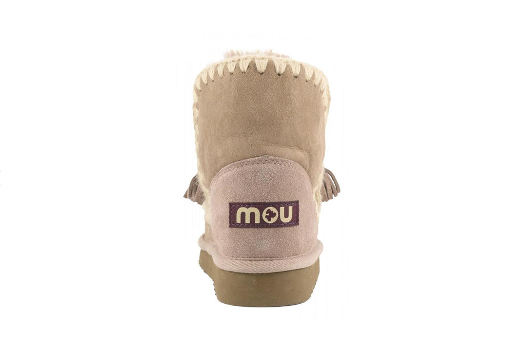 MOU FOOTWEAR Eskimo scoubidou lace elephant grey