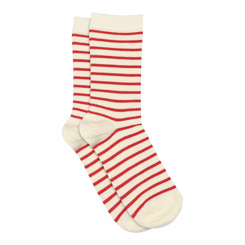 MP DENMARK Lydia socks white tomato