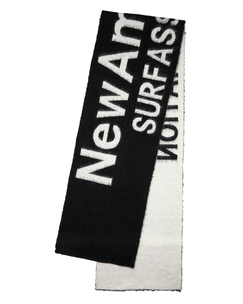 FUZZY NAME SCARF