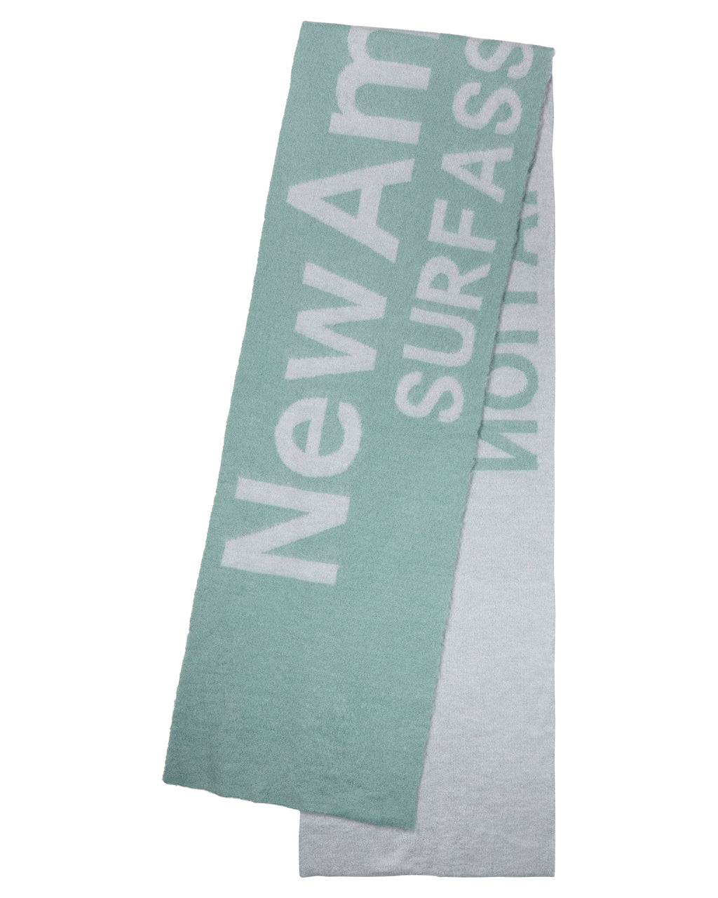FUZZY NAME SCARF