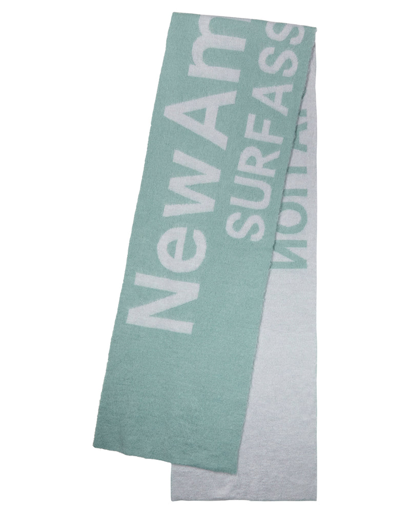 FUZZY NAME SCARF