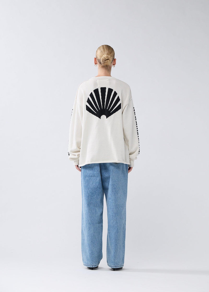KNITTED LOGO LONGSLEEVE