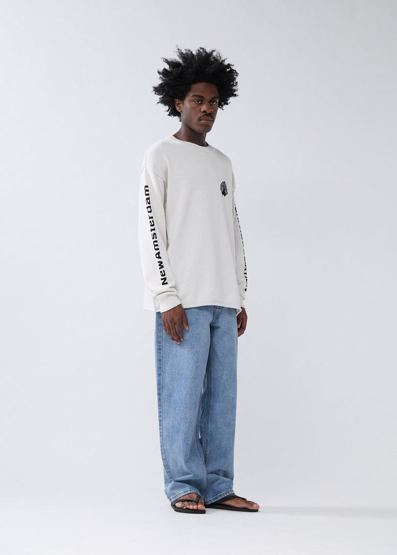 KNITTED LOGO LONGSLEEVE