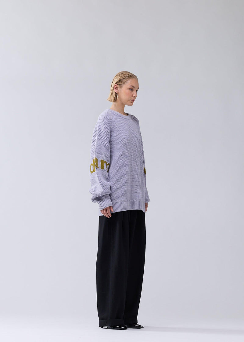 NAME CREW KNIT