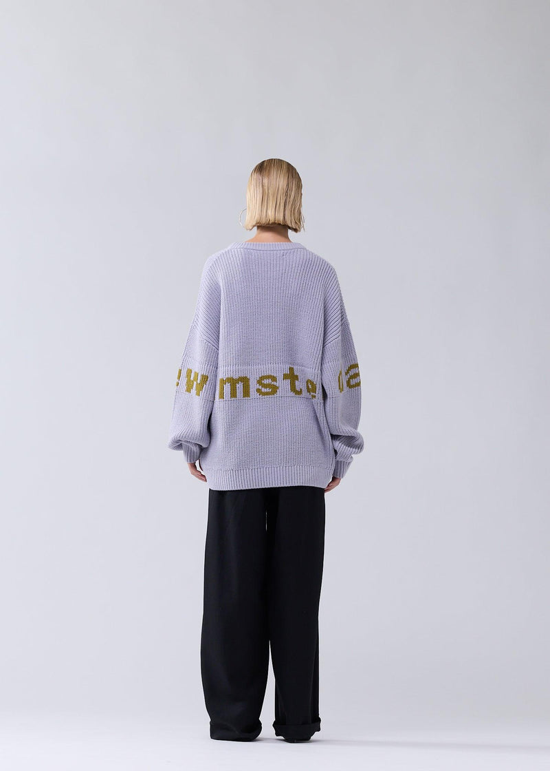 NAME CREW KNIT