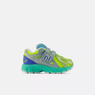 NEW BALANCE I190687S kids sneakers alkaline green blue bird